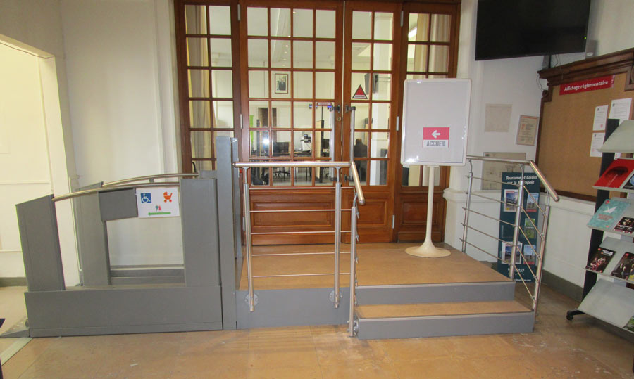 Travaux d'accessibilité de la Mairie de Caudéran à Bordeaux (33)